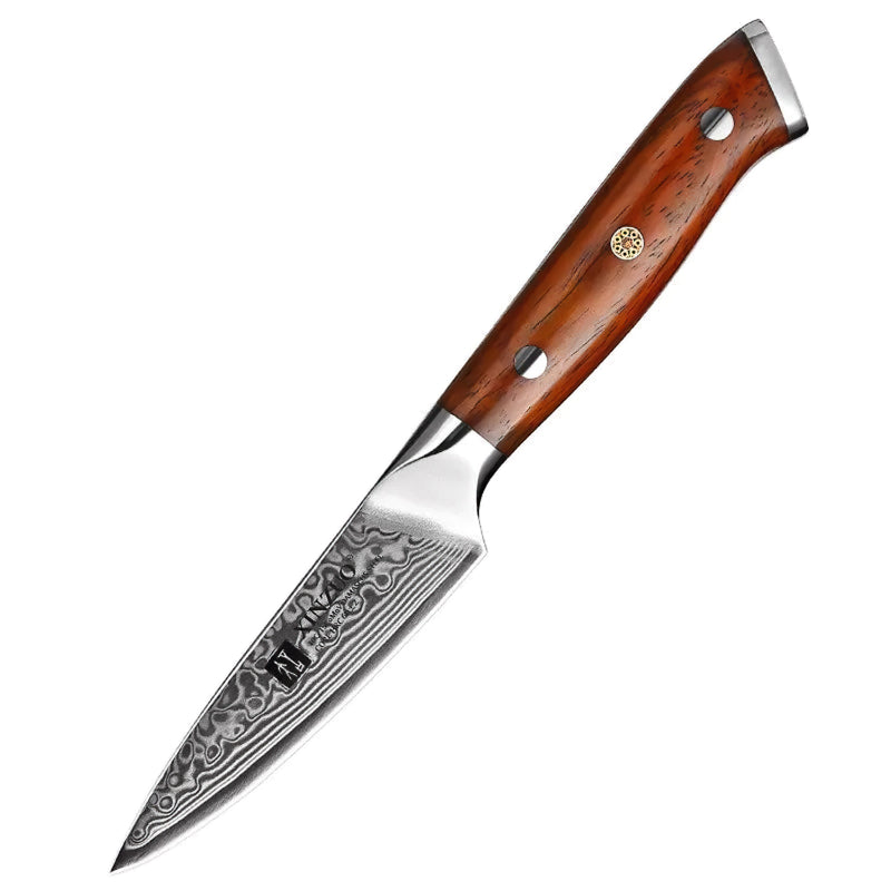 Professional Paring Knife Damascus Steel Yu Series