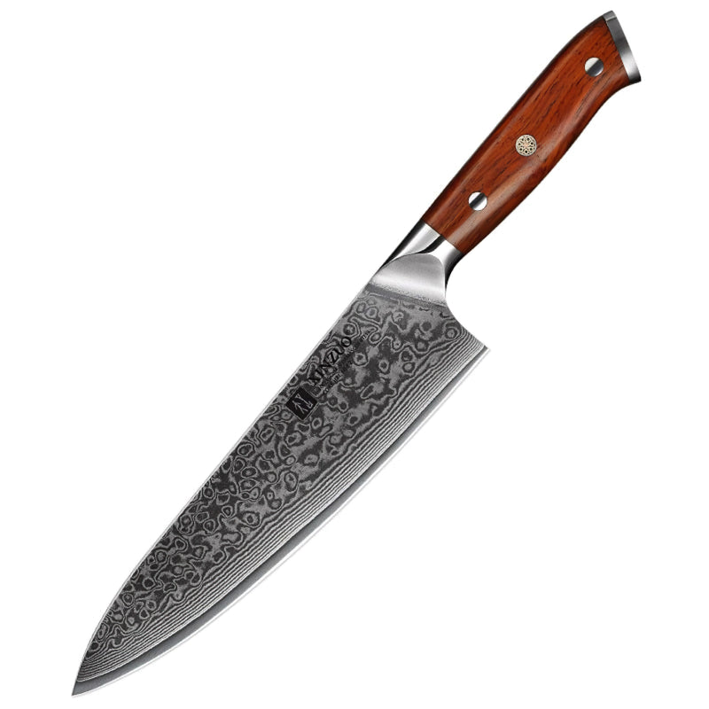 Professional Chef Knife Damascus Steel Yu Series