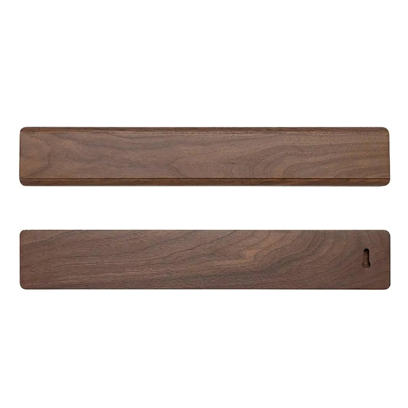 Walnut Wood Wall Magnetic Knife Holder 15.8 Inch