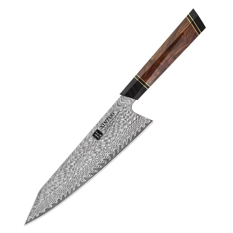 Xinzuo Professional Chef Knife Damascus Steel Zhen Series