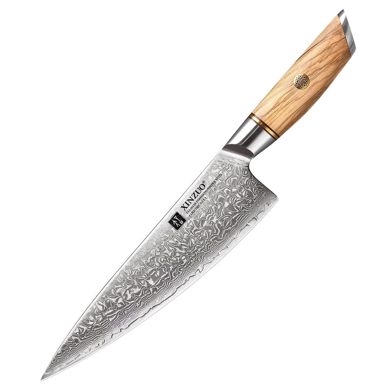 Xinzuo Professional Chef Knife Damascus Steel Lan Series