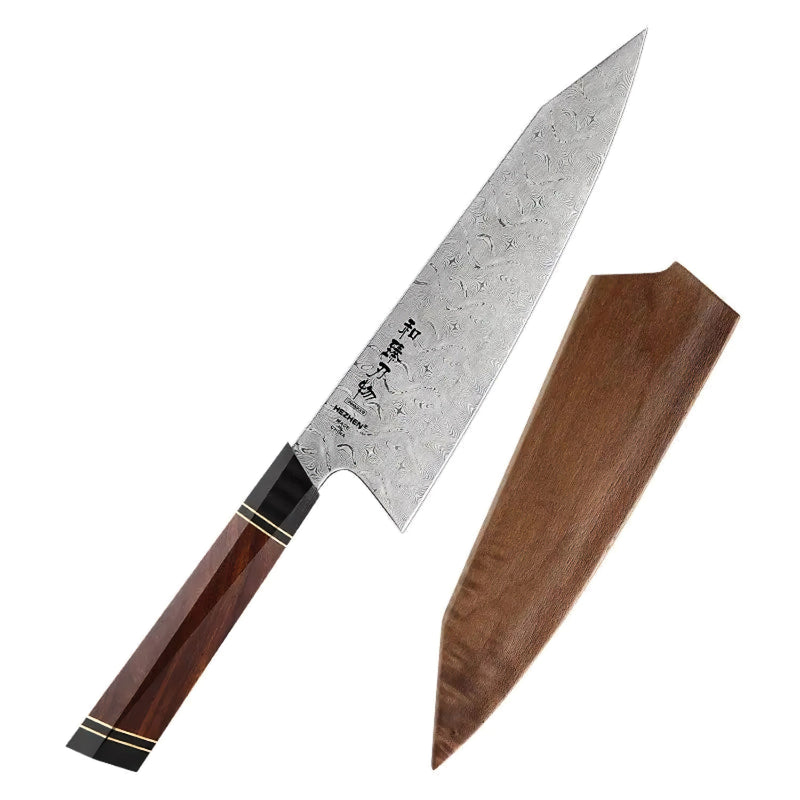 Chef Knife 110 layers Damascus Steel Kitchen Chef Knife F2Z Series