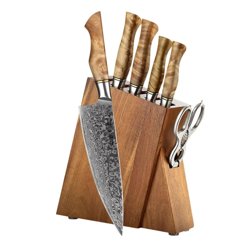 7 Pieces Knife Set With Block - B30M Series