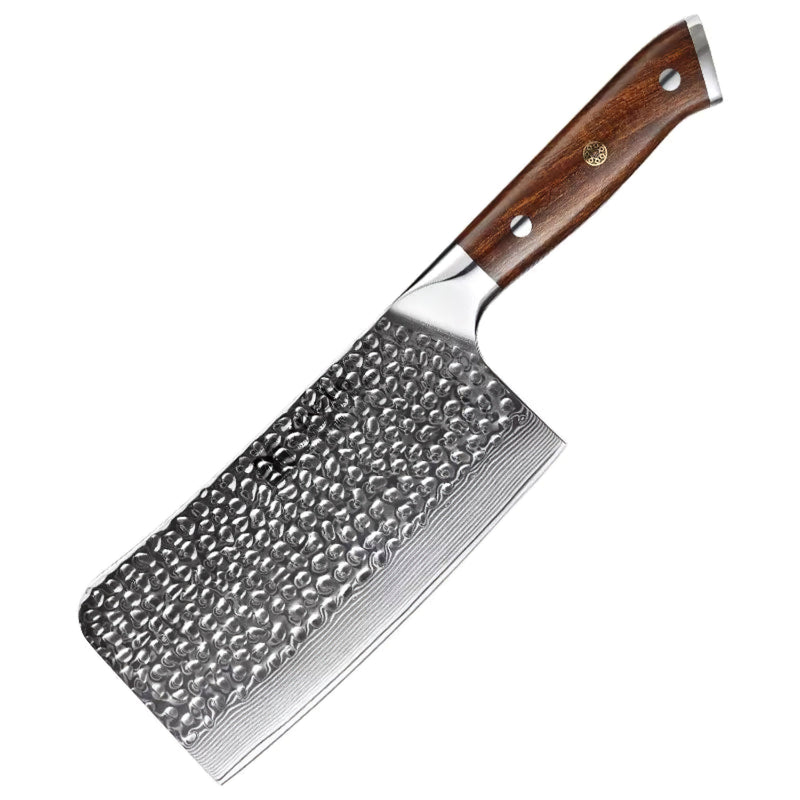 Xinzuo Professional Bonne Chopper Knife Damascus Steel Stria Yu Series