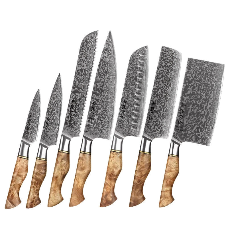 Professional Chef Knife Set - 7 Pieces - B30M Series