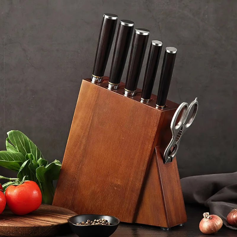 7Pcs Knife Set Damascus Steel - Classic Series