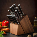 Xinzuo Professional Damascus Knife Set 15 Pieces Stria He Series 