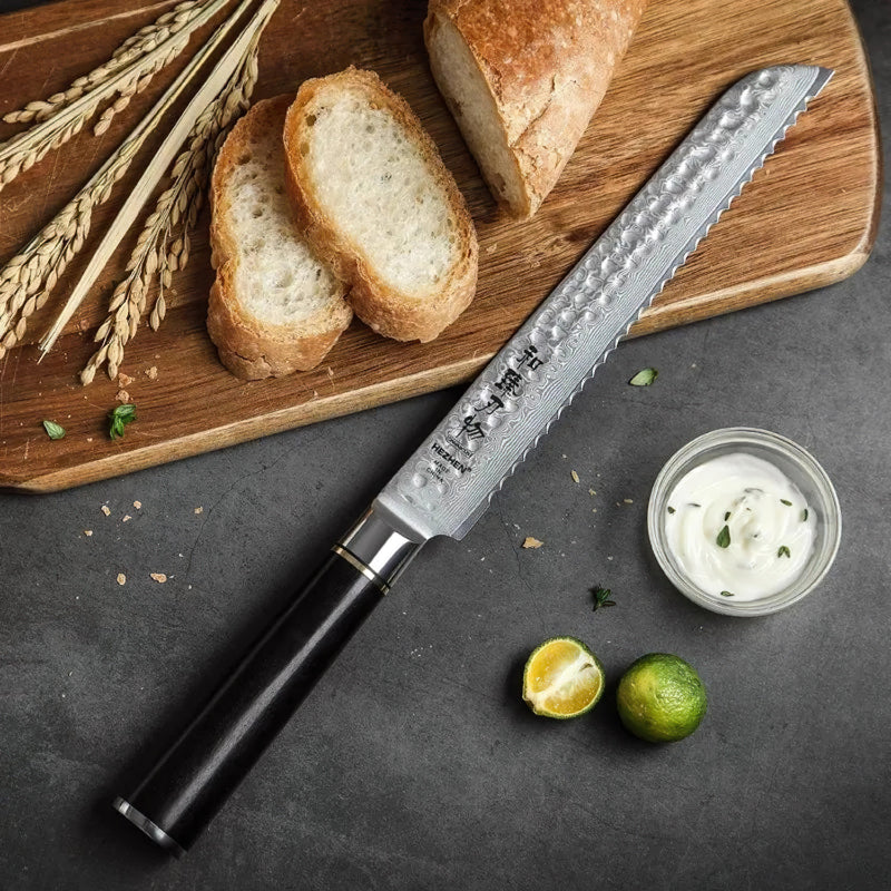 8 inch Damascus Bread Knife - Classic Series