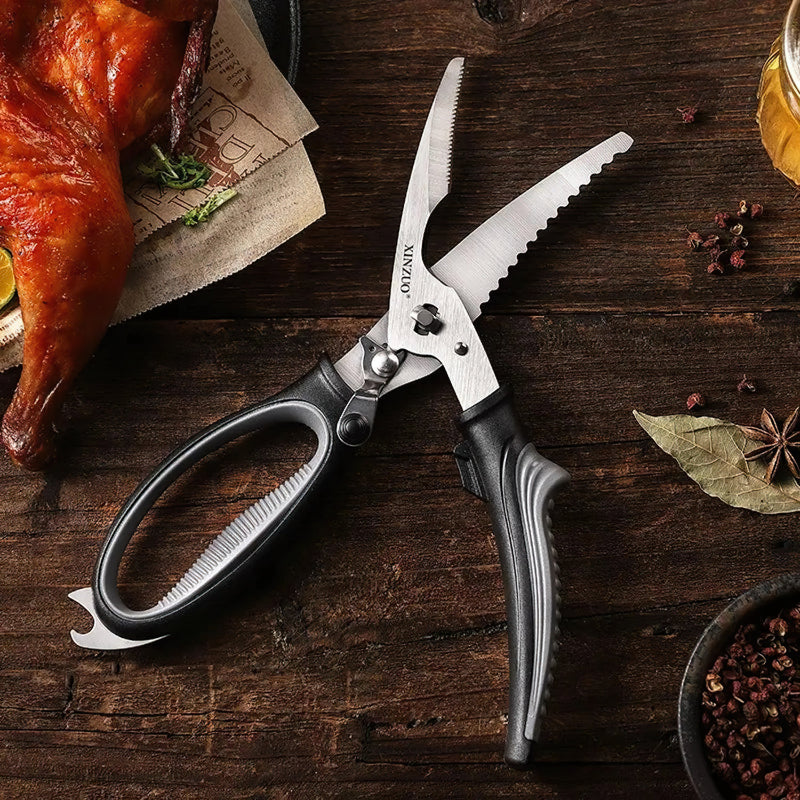 Multifunctional 3Cr14 Kitchen Scissors