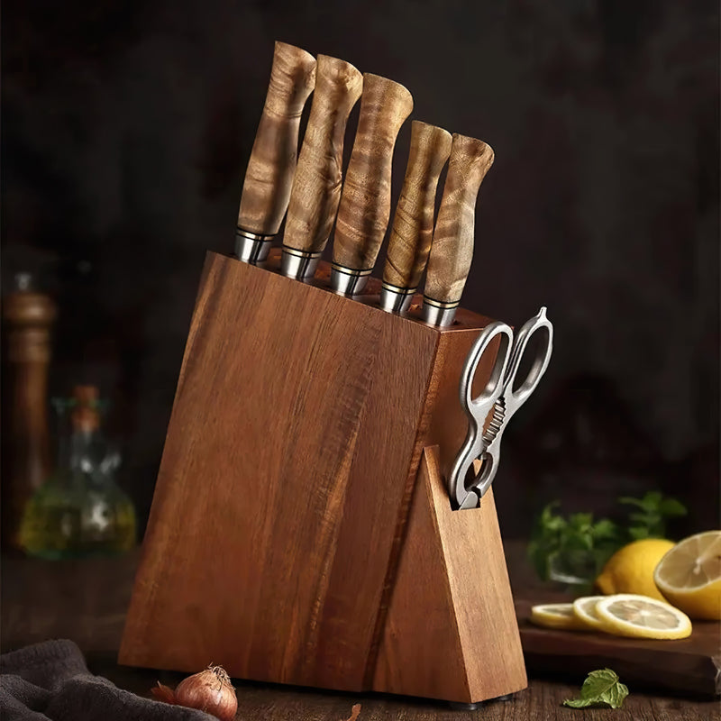 7 Pieces Knife Set With Block - B30M Series