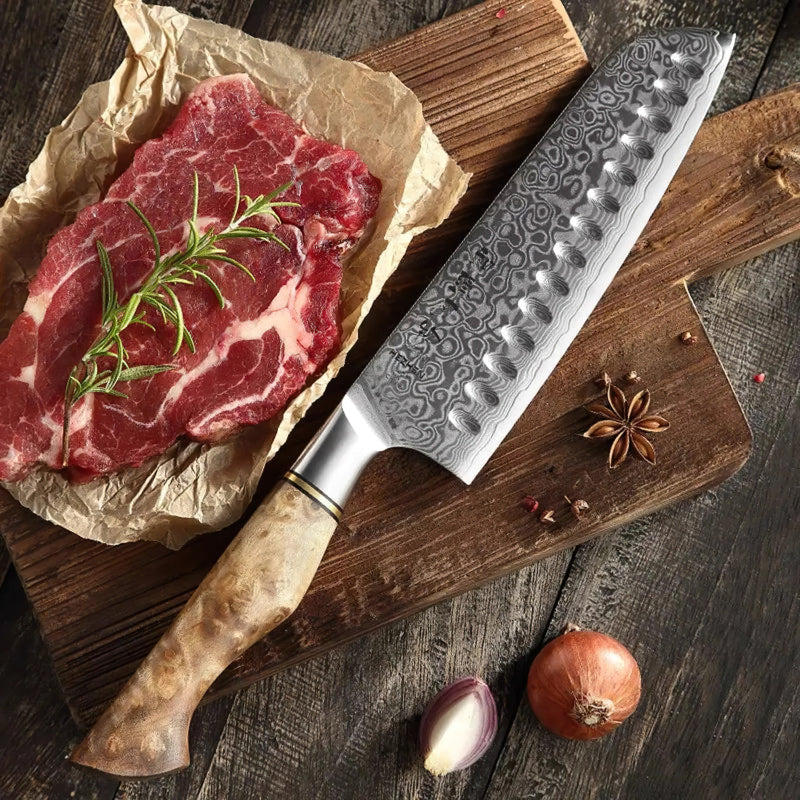 7 Inch Santoku Knife - B30M Series