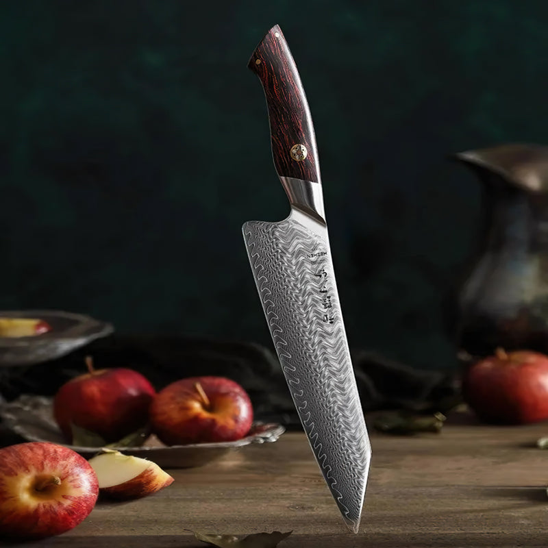 Japanese Damascus Chef Knife Elegant Series