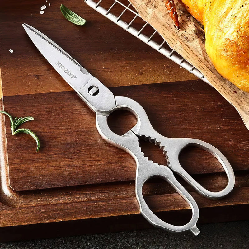 Professional Kitchen Scissors - Multifunctional - Shears for Chicken, Poultry, and more