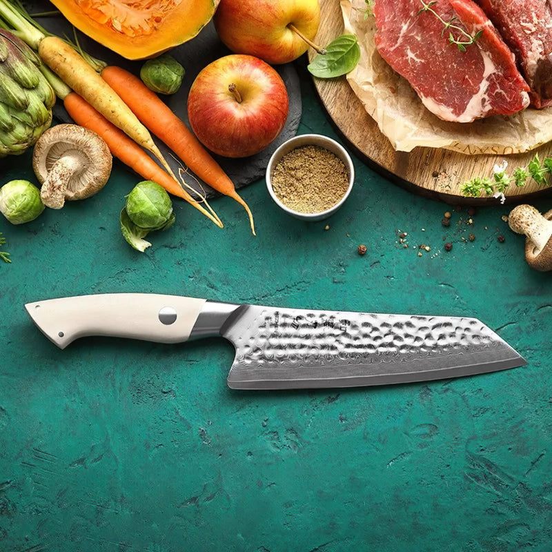 7 Inch Japanese Santoku Knife - B38H Elegant Series