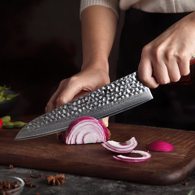 Xinzuo Professional Chef Knife Damascus Steel Yun Series