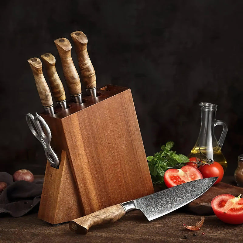 7 Pieces Knife Set With Block - B30M Series