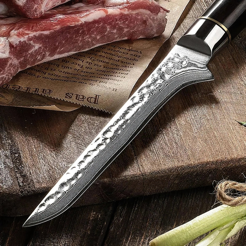 6.5 inch Damascus Boning Knife - Classic Series