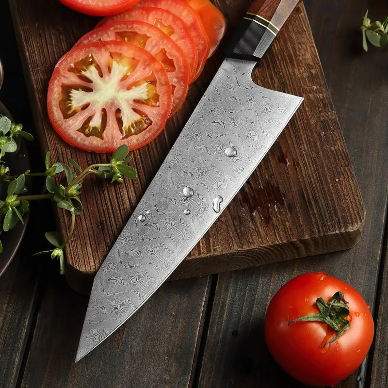 Chef Knife 110 layers Damascus Steel Kitchen Chef Knife F2Z Series