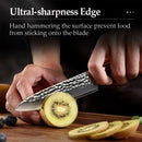 Xinzuo Professional Utility Knife Damascus Steel Stria Yu Series
