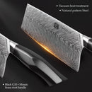 Professional Cleaver Knife Damascus Steel Feng Series