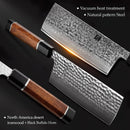 Xinzuo Professional Damascus Kitchen Knife Set 4 Pieces Stria Zhen Series