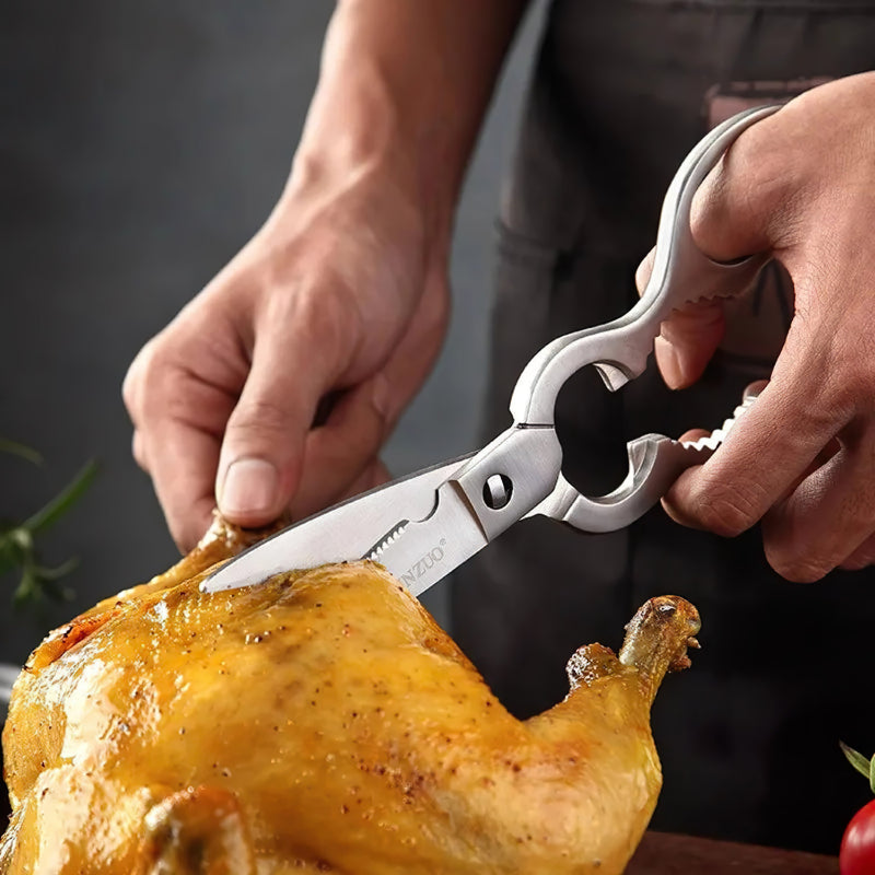 Professional Kitchen Scissors - Multifunctional - Shears for Chicken, Poultry, and more