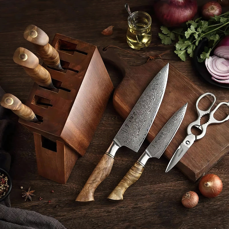 7 Pieces Knife Set With Block - B30M Series