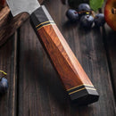 Utility Knife 110 layers Damascus Steel Kitchen Utility Knife F2Z Series