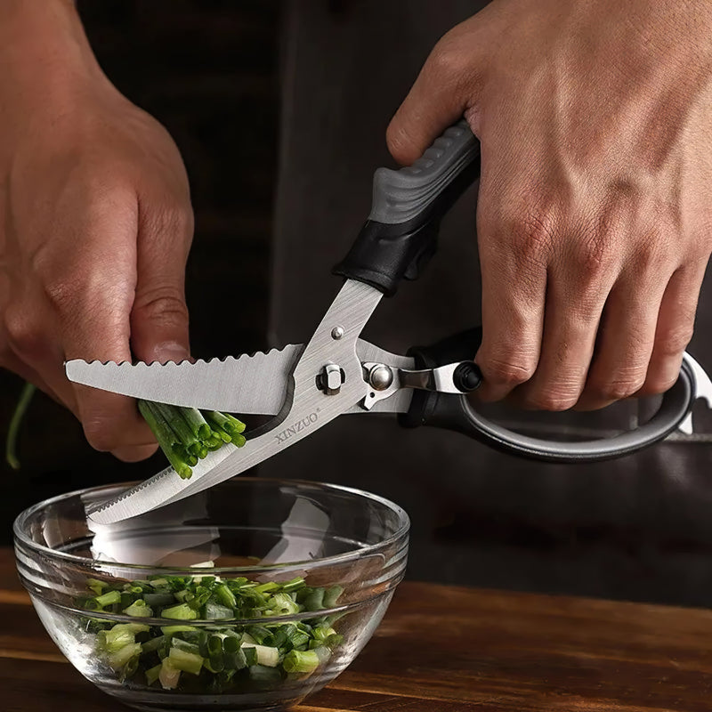 Multifunctional 3Cr14 Kitchen Scissors