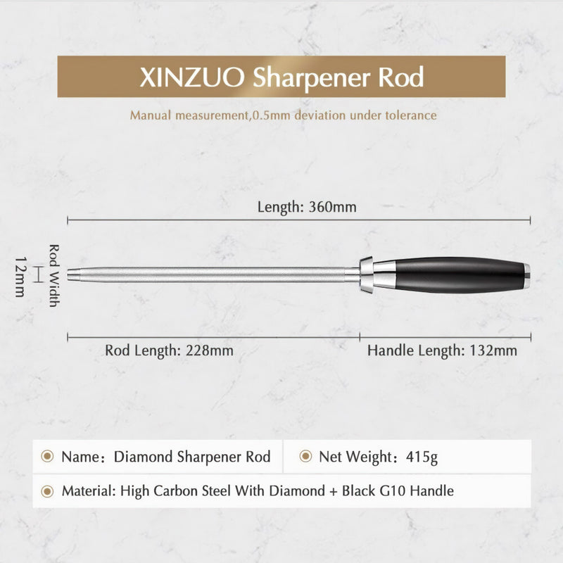 Xinzuo Premium Knife Sharpening Rod Feng Series