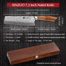 Xinzuo Professional Nakiri Knife Damascus Steel Stria Feng Series