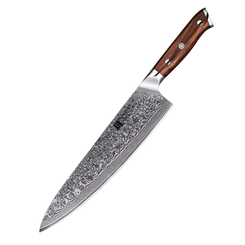 Professional Chef Knife Damascus Steel 10 inch Yu Series