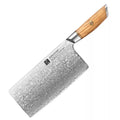 Professional Damascus Cleaver Knife