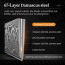 Professional Damascus Carving Knife