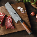 Professional Damascus Nakiri Knife