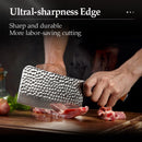 Professional Damascus Bone Chopper