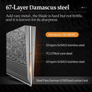 Professional Damascus Bone Chopper