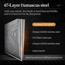 Professional Damascus Bone Chopper