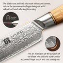 Professional Damascus Carving Knife